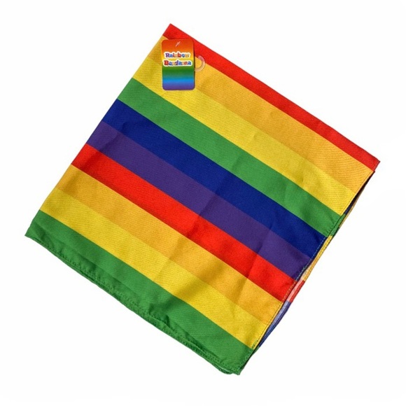 NWT Rainbow Pride Bandanna - Picture 2 of 6